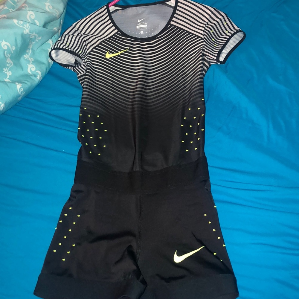 COPY - NIKE UNITARD WITH MESH BACK